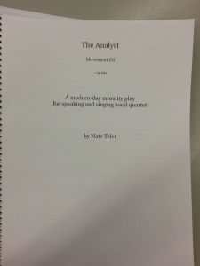 the analyst cover page